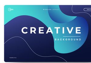 Minimalist abstract liquid background
