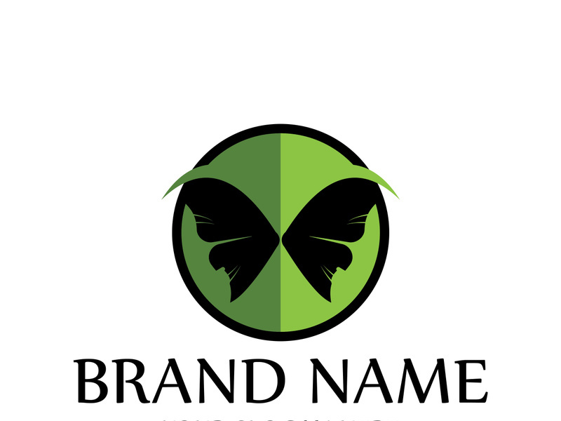 Butterfly logo design