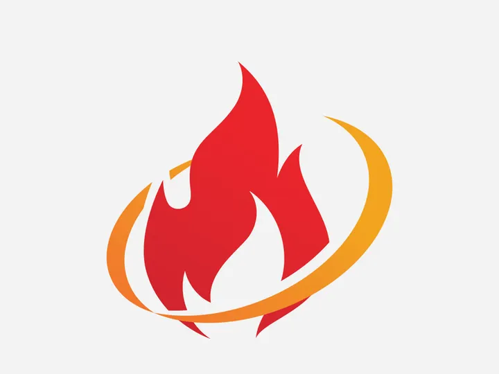 Fire flame vector illustration design