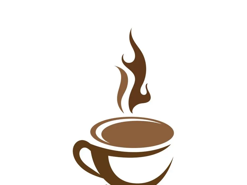 Coffee cup Logo Template vector icon illustration  design