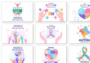 30 World Autism Awareness Day Illustration