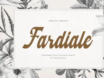 Fardiale | Vintage Script preview picture