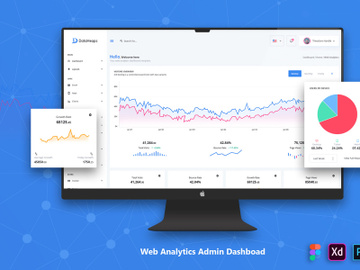Web Analytics Admin Dashboard UI preview picture