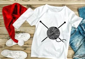 Yarn Ball & Knitting Needles Icon Silhouette