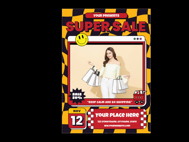 Super Sale Flyer