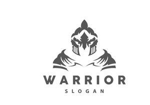 Spartan Logo Silhouette Warrior Knight Soldier Greek