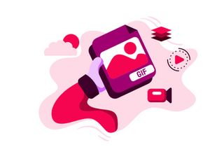 Keyframe Editing Icon Illustration vector for video editor