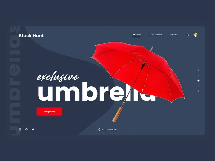 Umbrella Landing Page