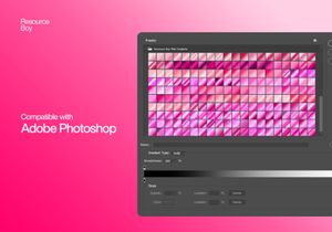 200 Free Pink Photoshop Gradients