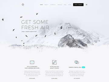 FJORD - Landing Page preview picture
