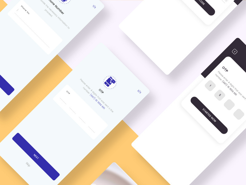 Signin and Signup flow UI Kit