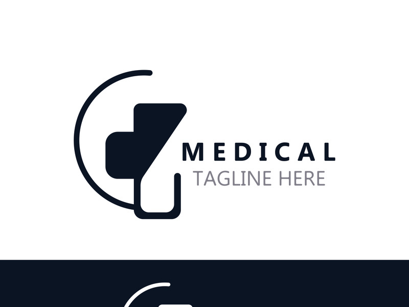Medical  logotype health care simple modern design illustration template