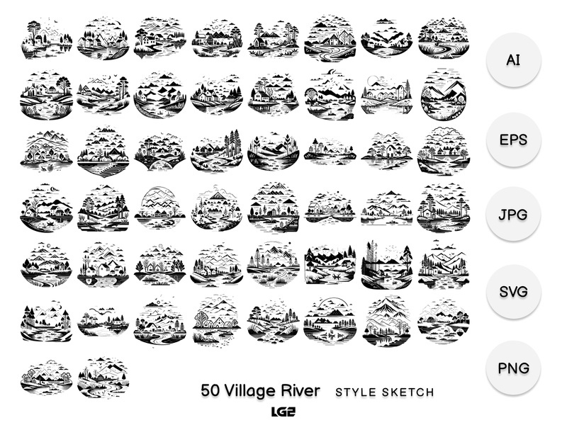 Village River Element Black