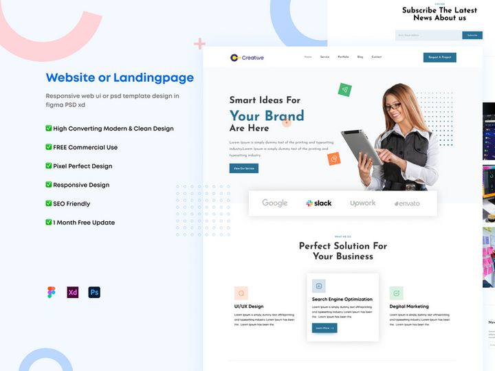 Creative Digital Agency Website
