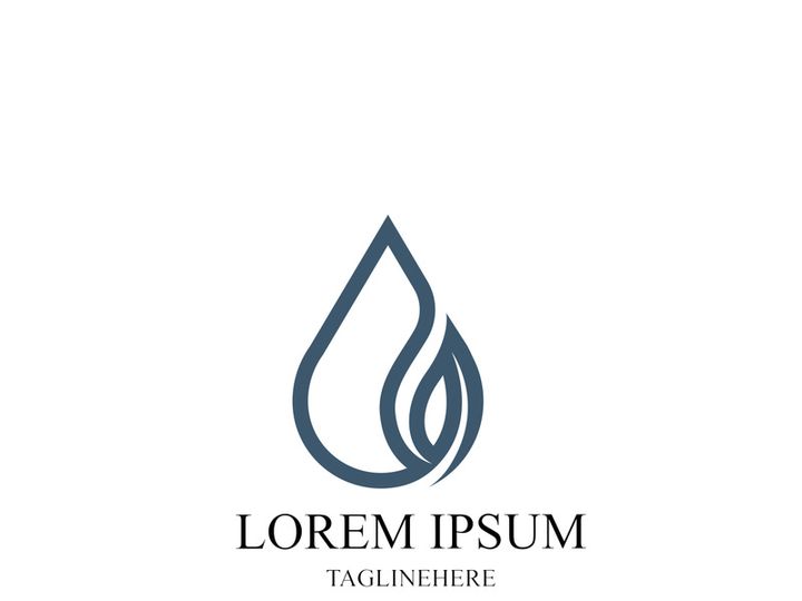 Natural Drop Water Spa Logo