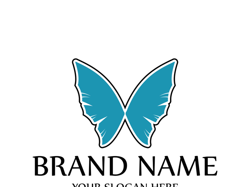 Butterfly logo design