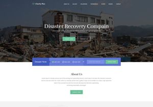 Charity Theme, Free PSD