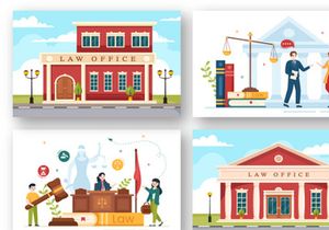 16 Law Firm Services Illustration