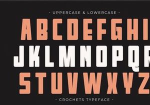 Crochets - Modern Display Font