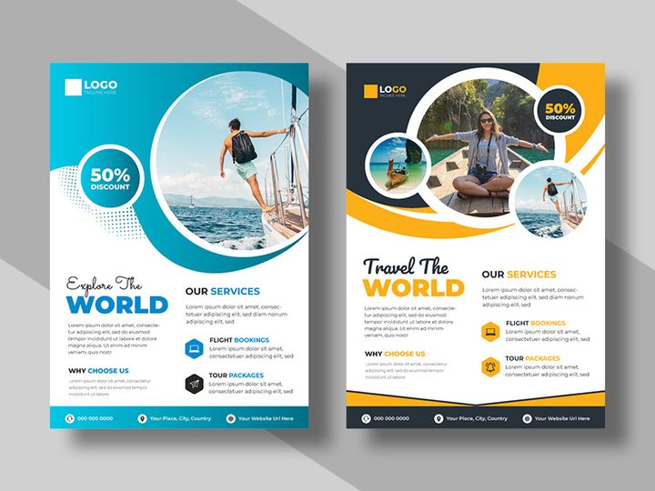 Travel Agency Flyer Template Ver-3