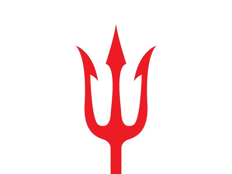 Mystic Trident Emblem Of Power magic trisula