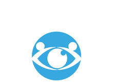 Eye vector logo design image template