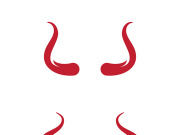 Devil horn Vector icon design