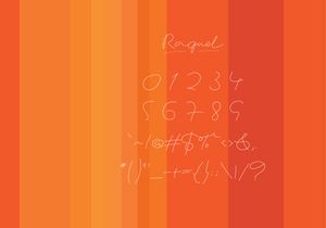 Raquel  Handwritten Font