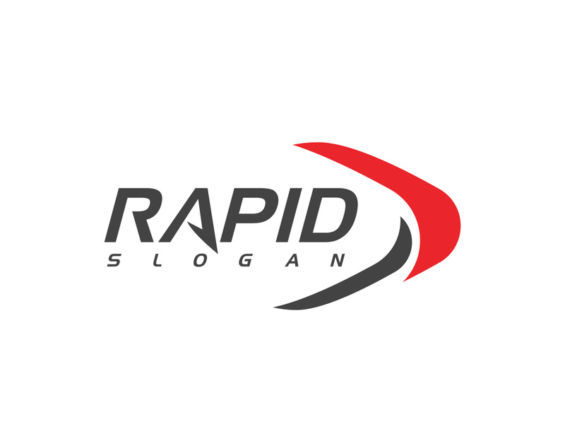 Faster icon design illustration