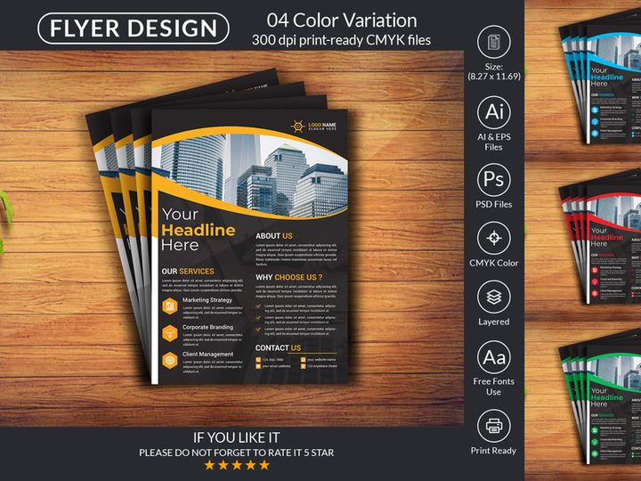 Corporate Flyer Design Template