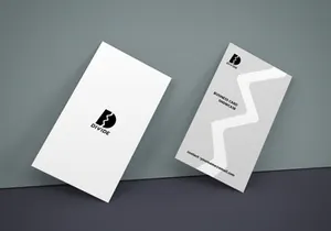 Letter D Initial Logo Divide