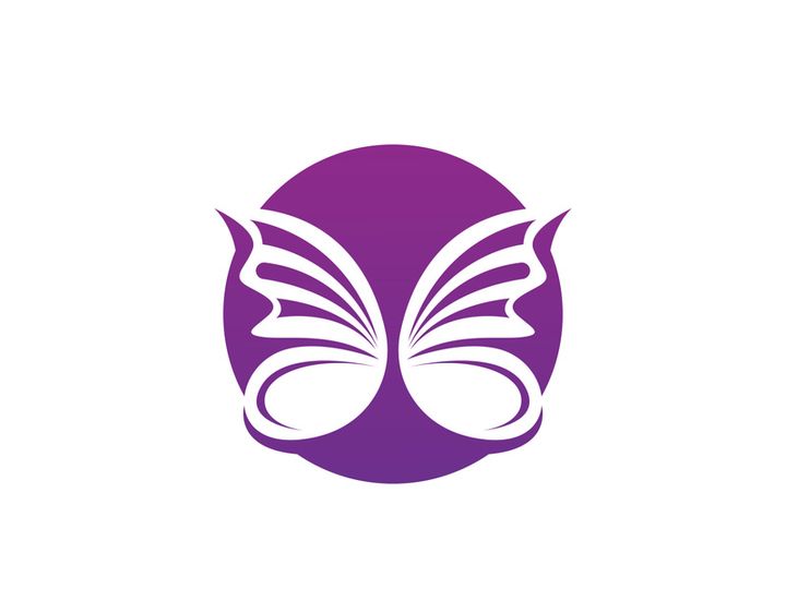 Beauty Butterfly icon design