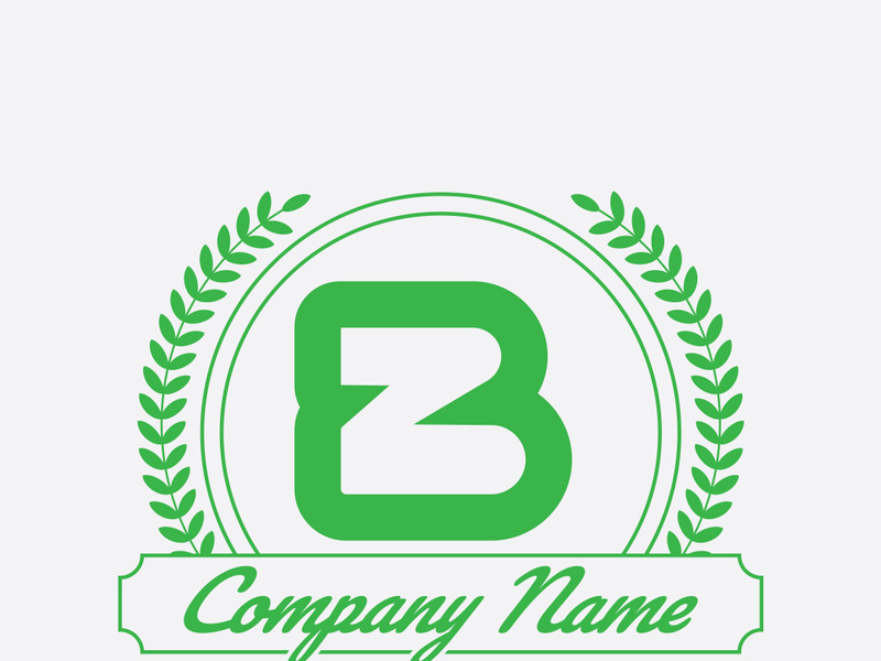 B logo design