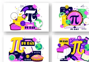10 National Pie Day Illustration