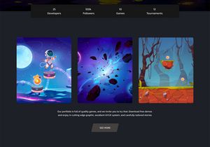 Gamedust - Web Theme for Figma