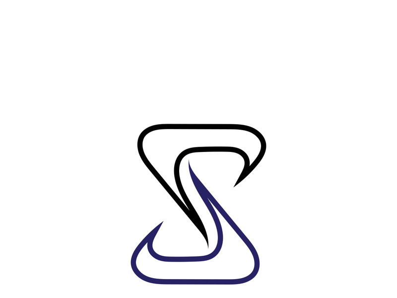 S logo Business corporate letter design vector