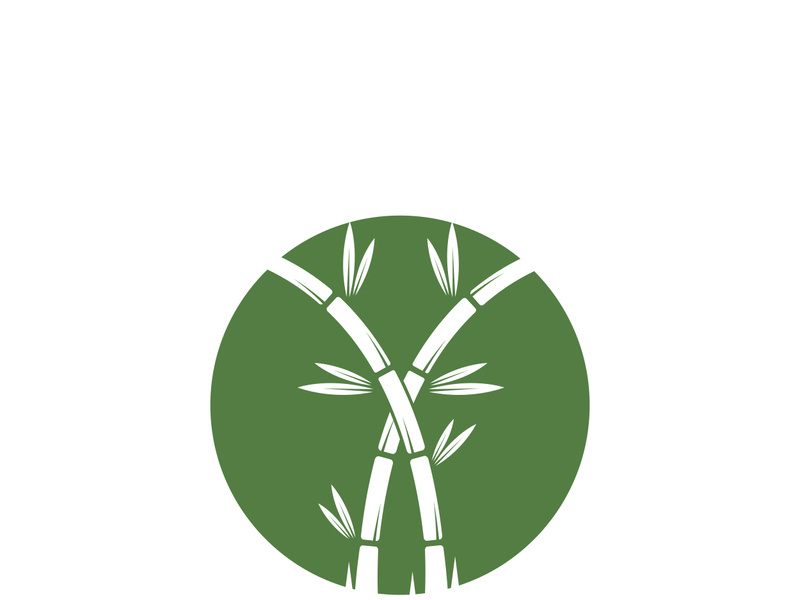 Bamboo Logo Template vector icon