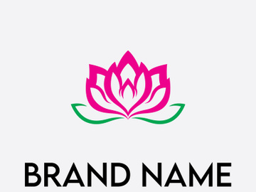 Lotus logo design preview picture