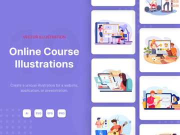 M127_Online Course Illustrations preview picture