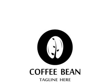 Premium coffee bean logo design. preview picture