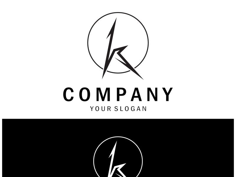 The letter K logo design is simple, elegant, modern, unique and luxurious. Logo for business cards, business, companies, fashion and brands, offices