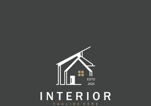 Home Interior logo building design template architecture unique styles