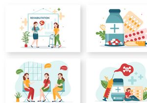 10 Rehabilitation or Physiotherapy Illustration