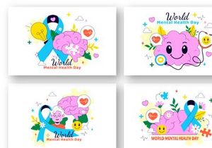 10 World Mental Health Day Illustration