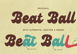 Galactic - Groovy Font