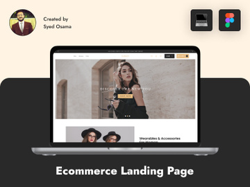 Ecommerce Landing Page preview picture