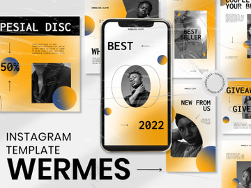 wermes instagram template preview picture