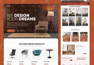 Home Decor Landing Page