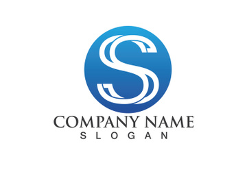 Business corporate letter S logo design vector. preview picture