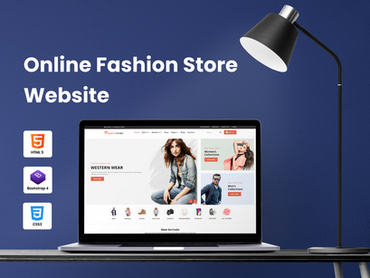 Fashion Store - eCommerce HTML 5 Website Template